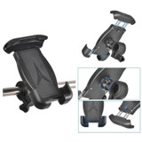 Bicycle Phone Holder 360 Degree Rotation Locking Cell Phone Clip(Black)