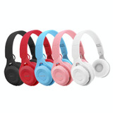 M6 Wireless Bluetooth Headset Folding Gaming Stereo Headset With Mic(Red)
