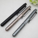 Portable Multi-function Pen Self Defense Supplies Weapons Protection Tool(Black)