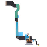 Charging Port Flex Cable for iPhone X (White)