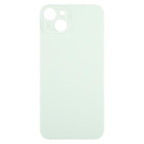 For iPhone 15 Plus Glass Battery Back Cover(Green)