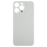 For iPhone 15 Pro Max Glass Battery Back Cover(Titanium)