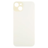 For iPhone 15 Plus Glass Battery Back Cover(Yellow)