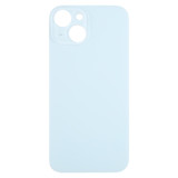 For iPhone 15 Glass Battery Back Cover(Blue)