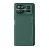 For Xiaomi Mix Fold 3 NILLKIN Frosted Fold PC + TPU Phone Case with Holder(Green)
