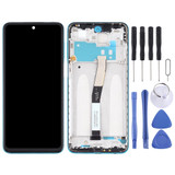 LCD Screen and Digitizer Full Assembly with Frame for Xiaomi Redmi Note 9S / Redmi Note 9 Pro Max / Redmi Note 9 Pro (India) / Redmi Note 9 Pro / Note 10 Lite(Blue)