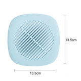 Square Sink Filter Bathroom Anti-hair Toilet Floor Drain Cover Home Kitchen Sewer Pool Filter(Light Blue)