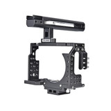 YELANGU CA7 YLG0908A Handle Video Camera Cage Stabilizer for Sony A7K / A72 / A73 / A7S2 / A7R3 / A7R2 / A7X(Black)