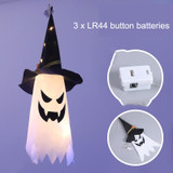 Halloween LED Hanging Lights Ghost Festival Decorative Lights, Style: Wizard Hat (Warm White)