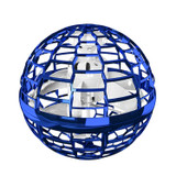 Magic Flying Ball Gyro Aircraft Can Spin Creative Decompression Toys(Blue)