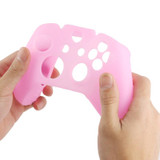 Flexible Silicone Protective Case for Xbox One(Pink)