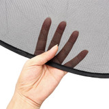 2 PCS Car Net Yarn Sunscreen Insulation Window Sunshade Cover, Size: 44*36cm