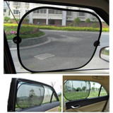 2 PCS Car Net Yarn Sunscreen Insulation Window Sunshade Cover, Size: 44*36cm