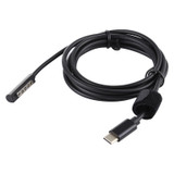 USB-C / Type-C Power Supply PD 65W Fast Charging Cable for Microsoft Surface Pro 2, Cable Length: 1.5m