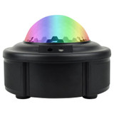 10W Mini Laser Light Magic Ball Projector Light Sound Control Flash Stage Light(US Plug)