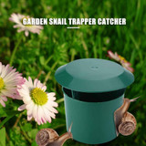 4 PCS Snail Trap Garden Vegetable Garden Snail Trap Physically Kill Snail Cage,Style: Round Barrel Type