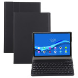 AM10 2 in 1 Removable Bluetooth Keyboard + Protective Leather Tablet Case with Holder for Lenovo M10 FHD Plus 10.3 inch(Black)