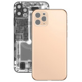 Glass Battery Back Cover for iPhone 11 Pro Max(Gold)