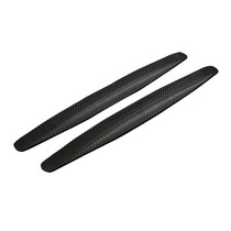 Car Front Rear Bumper Anti-Collision And Anti-Scratch Strips Body Scratch Decoration Stickers, Color: Black