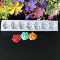 5 PCS Rose Flower Silicone Mold Fondant Cake Decorating Tools Baking Tools