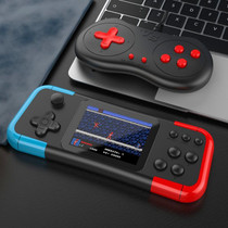 A12 3.0-Inch HD Colorful Screen Retro Handheld Game Console With 666 Built-In Games, Model: Double Red Blue