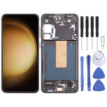 For Samsung Galaxy S23+ 5G SM-S916B OLED LCD Screen Digitizer Full Assembly with Frame