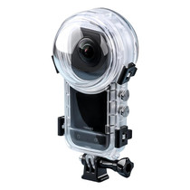 For Insta360 X3 Camera 50m Waterproof Sealed Diving Case (Transparent)