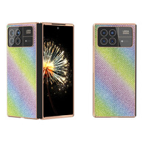 For Xiaomi Mix Fold 3 Nano Plating Diamond Texture Phone Case(Rainbow)