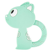 MJYJ019 Silicone Baby Teether Children Molar Stick Toy, Color: Fox-Green