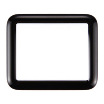 Front Screen Outer Glass Lens for Apple Watch Series 1 38mm(Black)