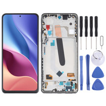 AMOLED Material Original LCD Screen and Digitizer Full Assembly With Frame for Xiaomi Redmi K40 / Redmi K40 Pro / Redmi K40 Pro+ / Mi 11i / Poco F3 / M2012K11AC M2012K11C M2012K11AG M2012K11G(Black)
