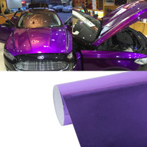 1.52m  0.5m Electroplating Car Auto Body Decals Sticker Self-Adhesive Side Truck Vinyl Graphics(Purple)