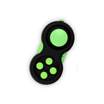 3 PCS Decompression Handle Toys Novelty Finger Sports Handle Toy, Colour: Black Green (with Color Box Lanyard)