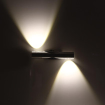6W 360 Degrees Rotation Wall Lamp LED Nightlight, AC 110-240V (Warm White)