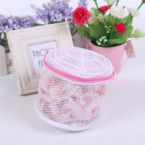 Flower Pattern Laundry Mesh Bra Washing Bag for Washing Machine(White)