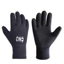 SLINX 1127 3mm Neoprene Non-slip Wear-resistant Warm Diving Gloves, Size: M