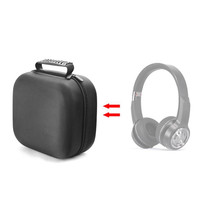 For Monster Element Headset Protective Storage Bag(Black)