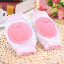 Baby Toddlers Learn To Walk Anti Slip Knee Protector Breathable Knee Pad(Pink)