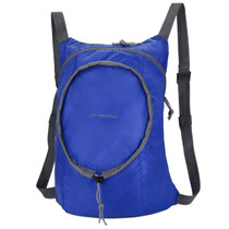 Nylon Waterproof Collapsible Backpack Women Men Travel Portable Comfort Lightweight Storage Folding Bag(Blue)