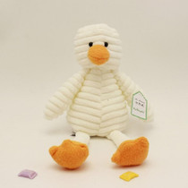 Striped Animal Plush Toy Doll Creative Animal Doll, Type:Duck, Height:33cm