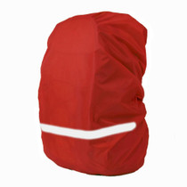 Reflective Light Waterproof Dustproof Backpack Rain Cover Portable Ultralight Shoulder Bag Protect Cover, Size:S(Red)