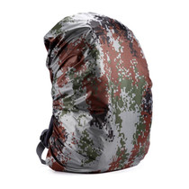 Waterproof Dustproof Backpack Rain Cover Portable Ultralight Outdoor Tools Hiking Protective Cover 70L(Digital Camouflage)