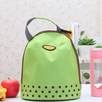 Portable Cooler Tote Insulated Canvas Lunch Bag Thermal Food Picnic Bento Lunch Bags(Green)