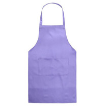 2PCS Kitchen Chef Aprons Cooking Baking Apron With Pockets(Purple)