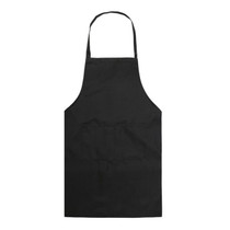 2PCS Kitchen Chef Aprons Cooking Baking Apron With Pockets(Black)