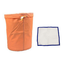 5 Gallon Hydroponic Plant Growth Filter Bag(Orange Red)