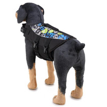 Dog Supplies Pet Swimwear Life Jackets, Size: M(JSY08 Black)