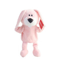 Toddler Cartoon Animal Plush Hand Puppet Toy Parent-Child Storytelling Props, Height: 30cm(Rabbit)