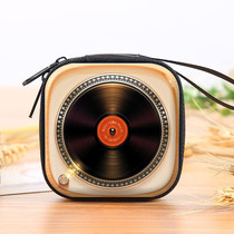 10 PCS Children Holiday Gift Practical Coin Purse Retro Electrical Toy Bag 7cm x 7cm x 3cm(CD)