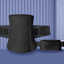 Postpartum Abdomen Belt Corset Belt Can Wear Elastic Abdomen Belt In All Seasons, Size: XXL(Black Two-piece Set)